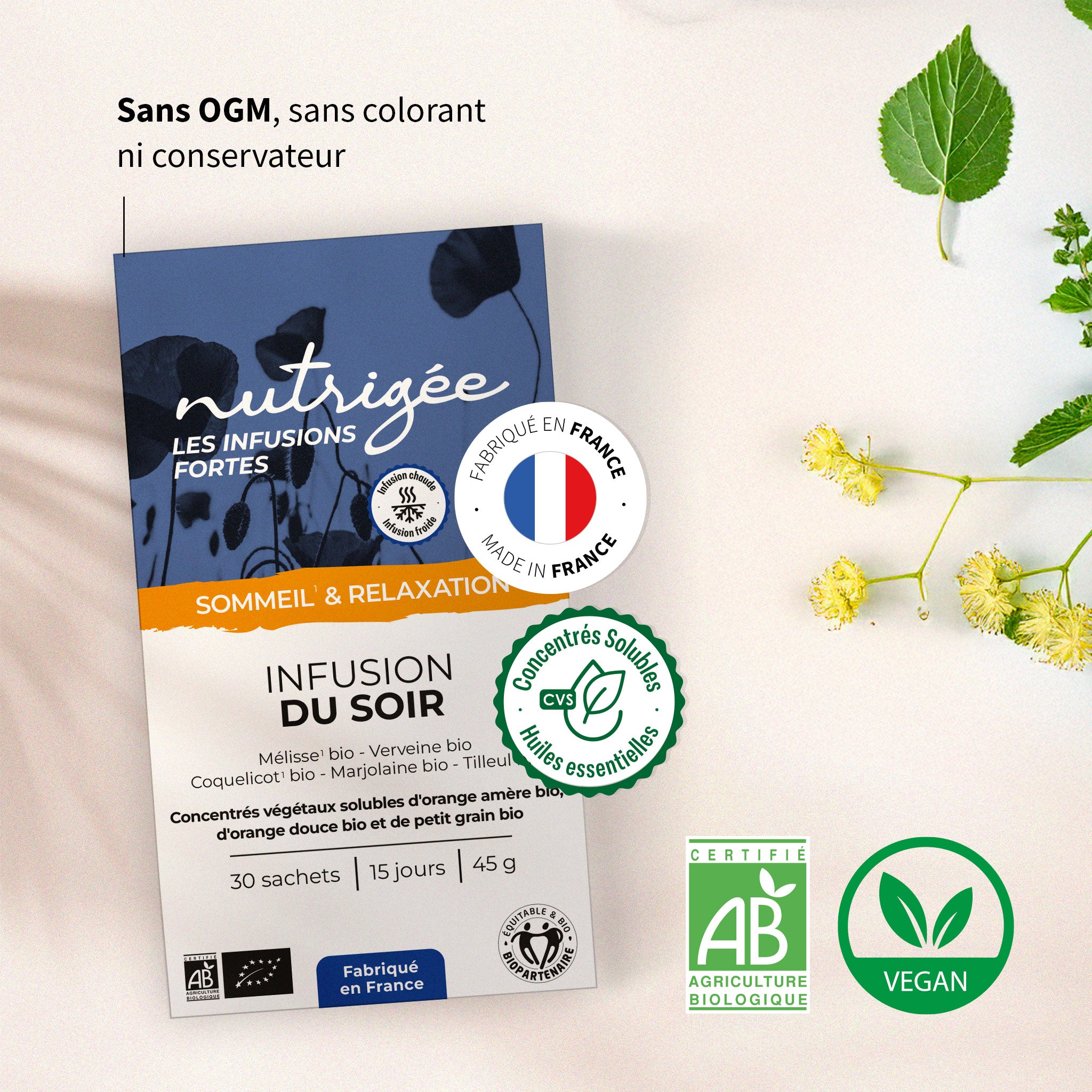 Infusion du Soir Bio – Sérénité