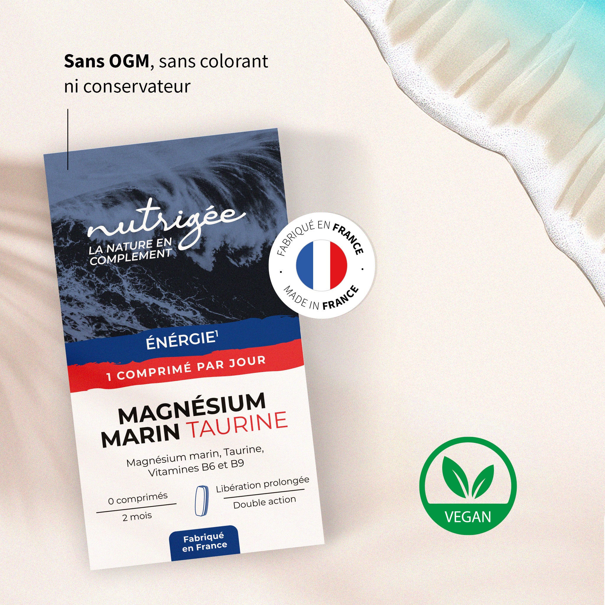Magnésium Marin Taurine – Énergie & Focus