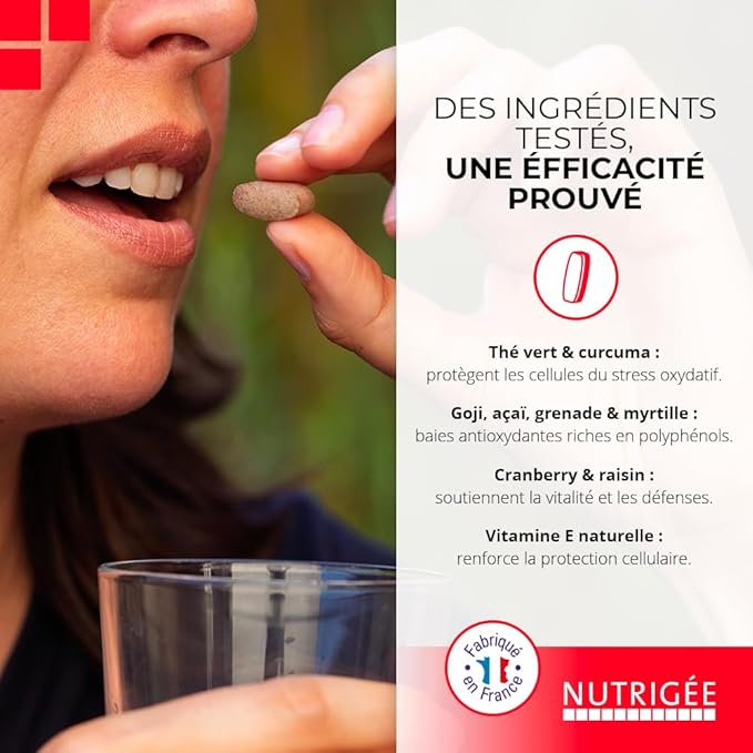 Anti-Oxydant Fort – Protection Cellulaire & Stress Oxydatif