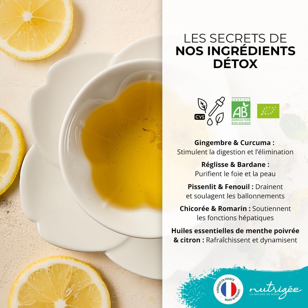 Infusion Détox Bio Foie & Intestin - 30 sachets