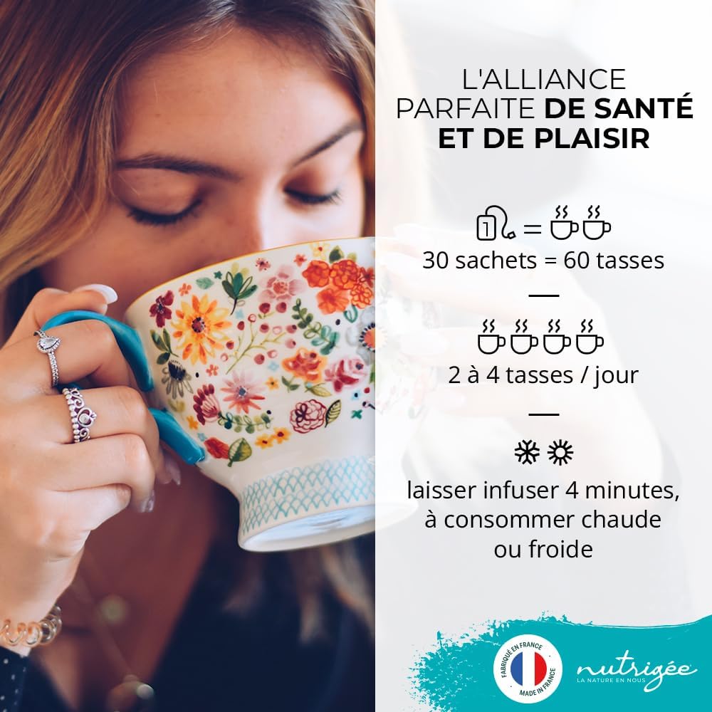 Infusion Détox Bio Foie & Intestin - 30 sachets