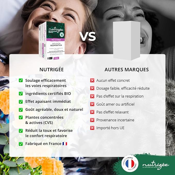 Infusion Respiratoire BIO - 30 Sachets Apaisants