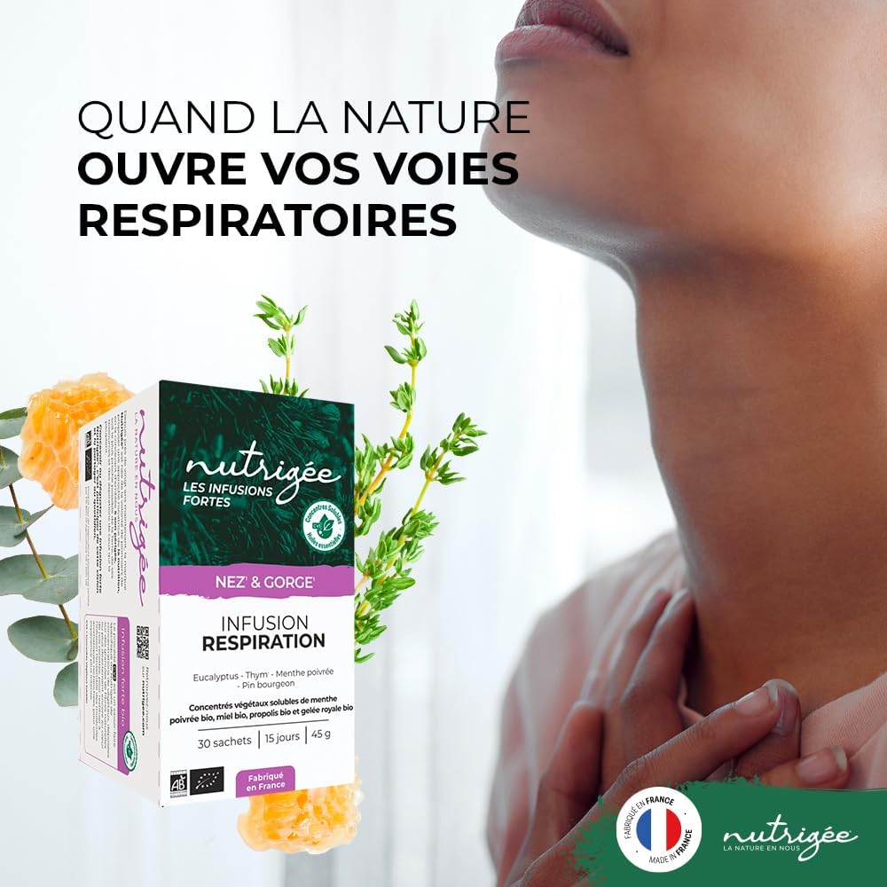 Infusion Respiratoire BIO - 30 Sachets Apaisants