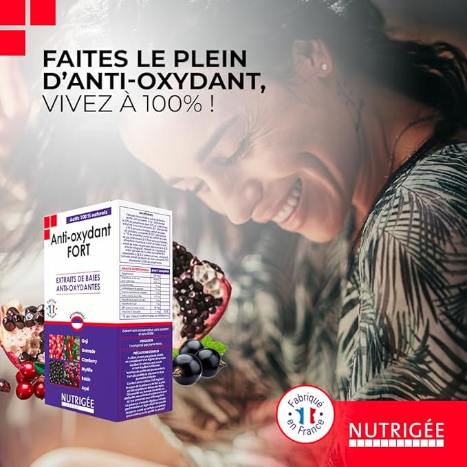 Anti-Oxydant Fort – Protection Cellulaire & Stress Oxydatif