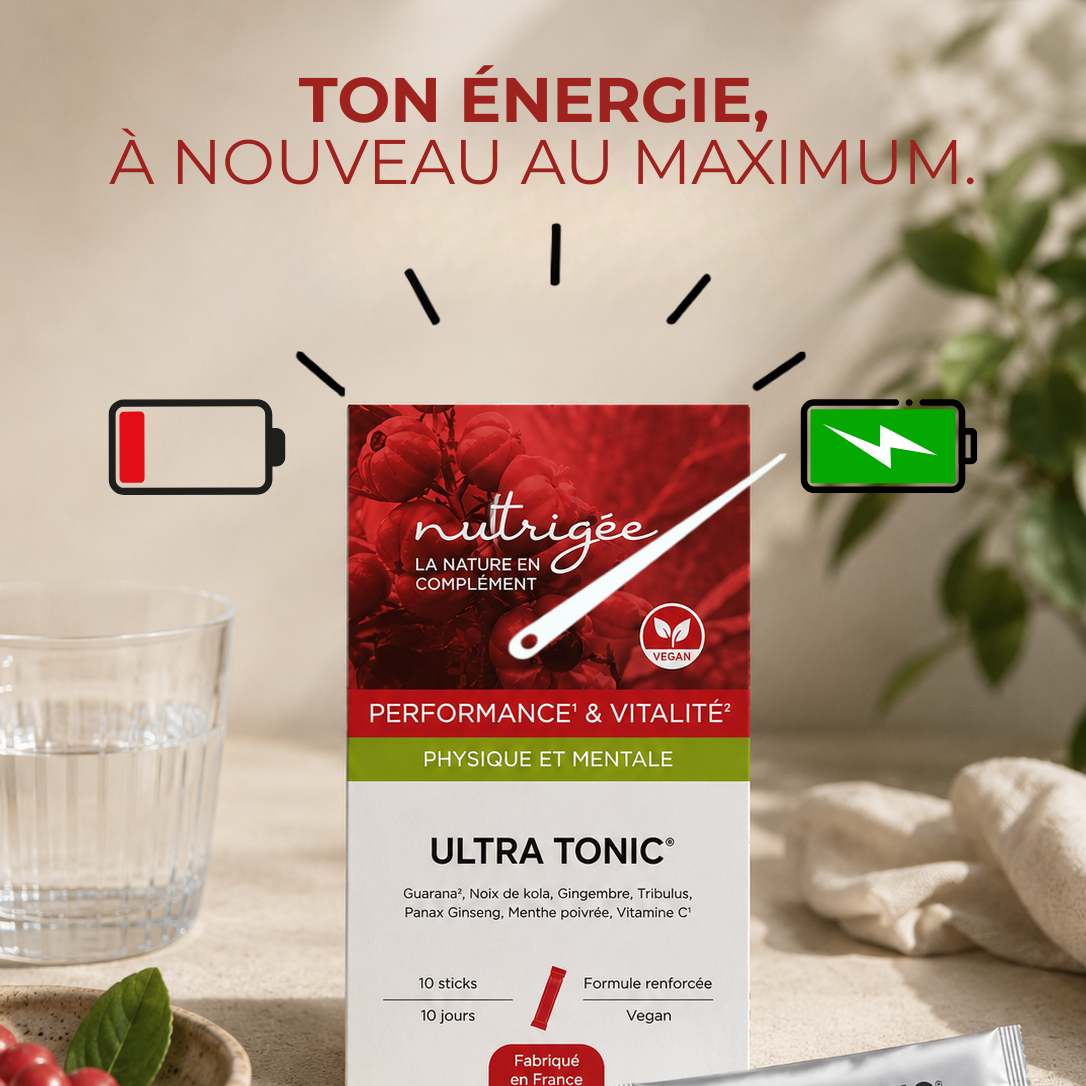 Ultra Tonic | Sticks Énergie & Vitalité – Guarana, Ginseng & Vitamine C