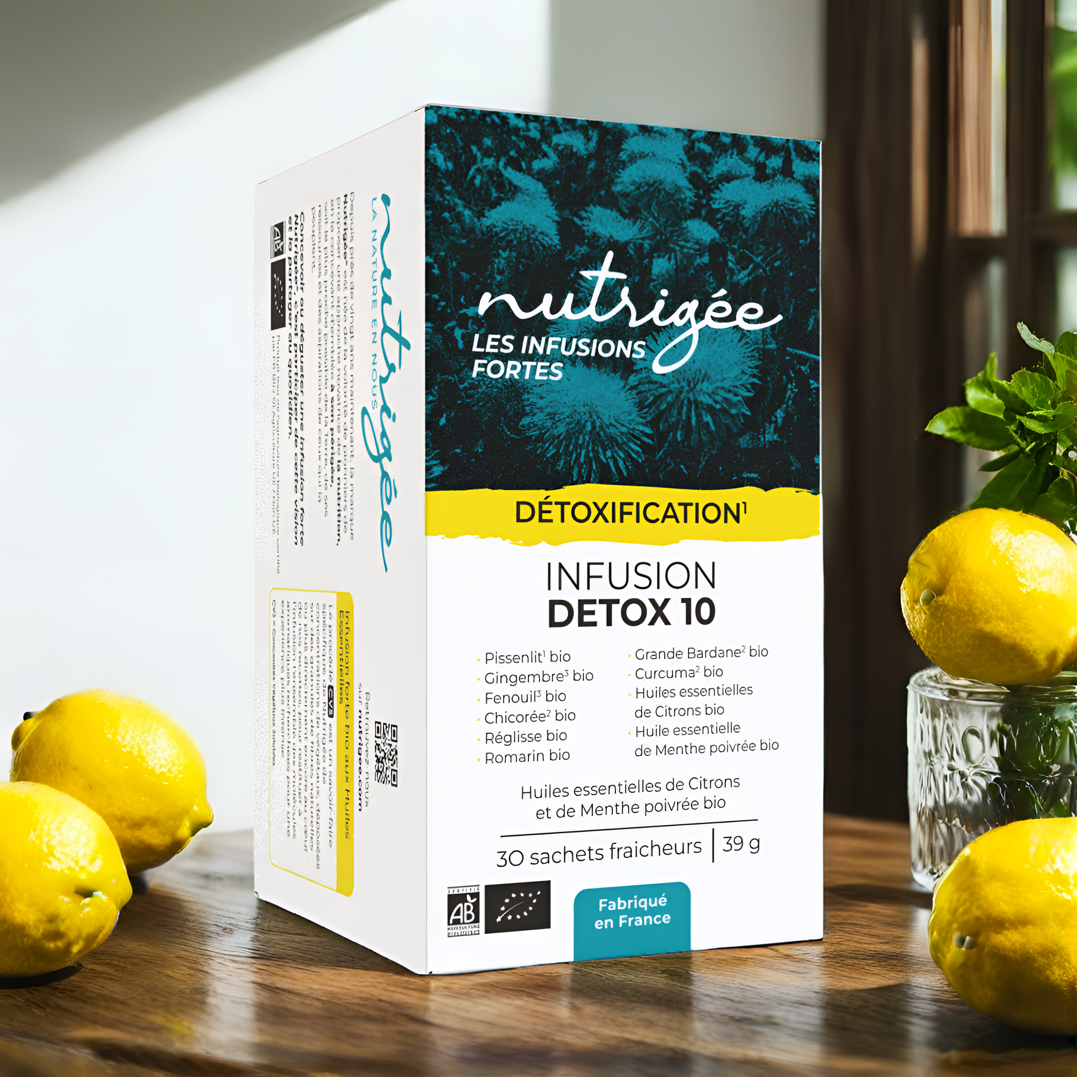 Infusion Détox Bio Foie & Intestin - 30 sachets