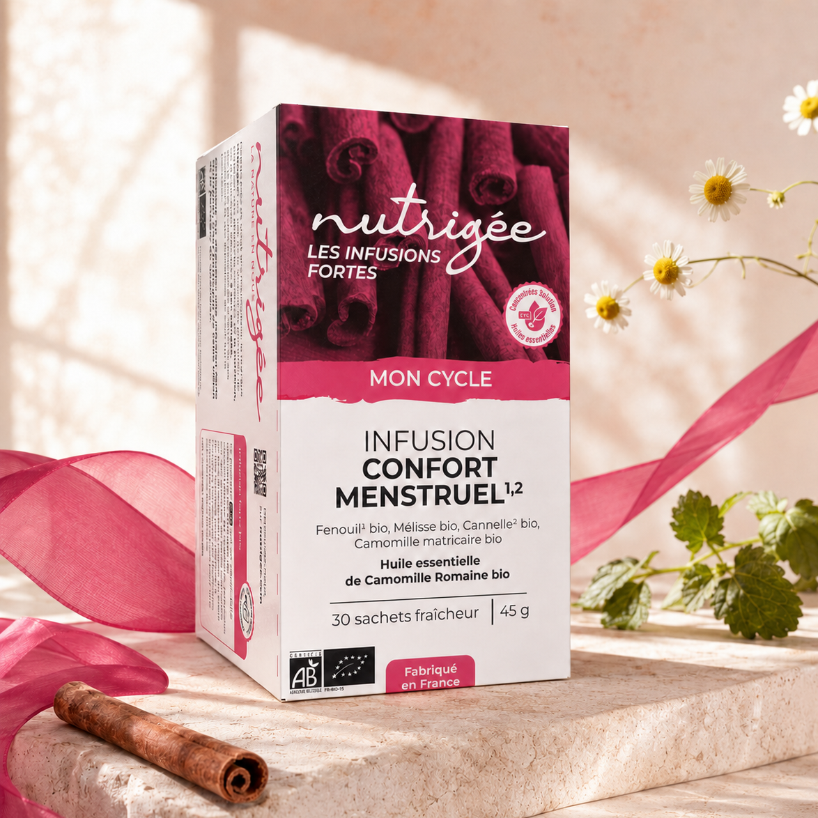 Infusion Confort Menstruel Bio - Détente et Apaisement