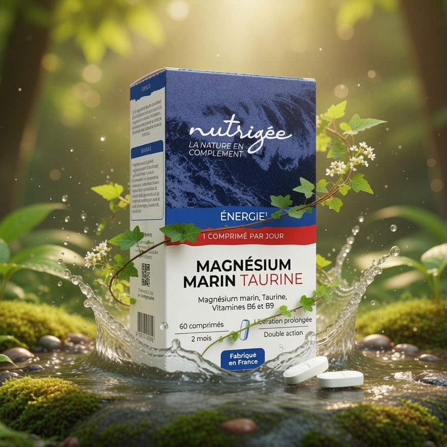 Magnésium Marin Taurine – Énergie Durable & Focus