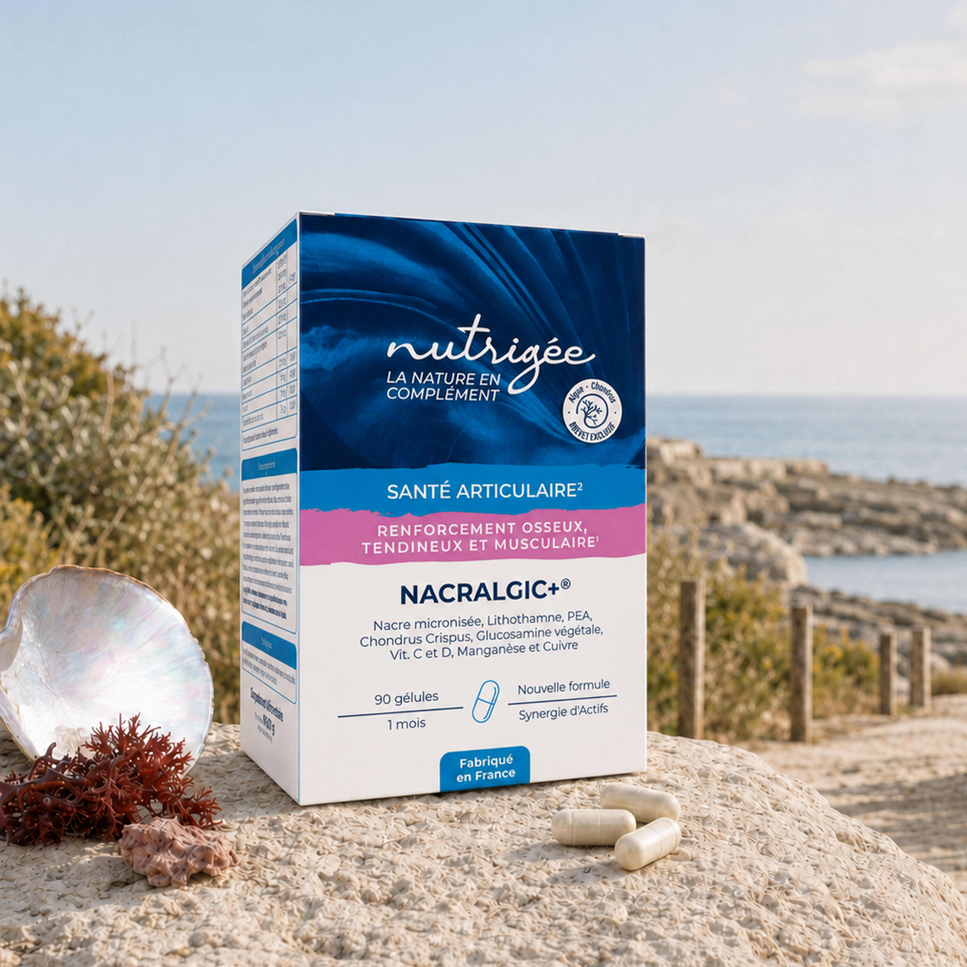 Nacralgic Pure Nacre - Complément pour la santé articulaire