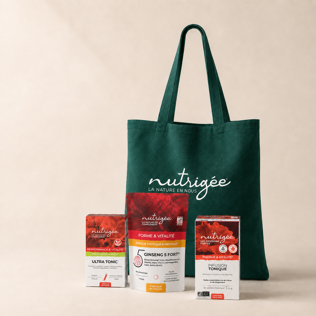 Fuel Your Day | Sac vitalité et énergie - édition limitée - sac cadeau